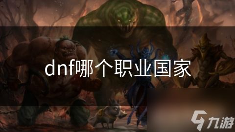 dnf哪个职业国家