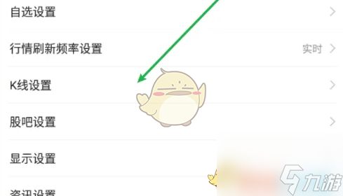 《东方财富》k线设置教程