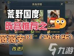 荒野国度薇薇安队如何搭配阵容