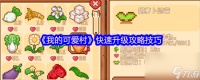 《我的可爱村》快速升级攻略技巧