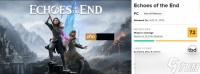 缝合《战神》的新游《Echoes of the End》M站均分72 IGN西班牙仅给5分