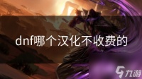 dnf哪个汉化不收费的