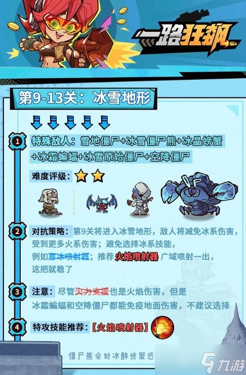 一路狂飙小游戏1至23关过关阵容搭配