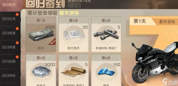 明日之后回归福利有什么