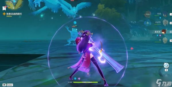 原神打纯水精灵飞鸟用什么人物