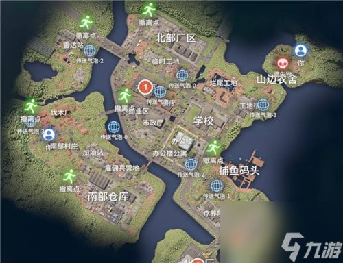 逃离鸭科夫农场镇清图路线