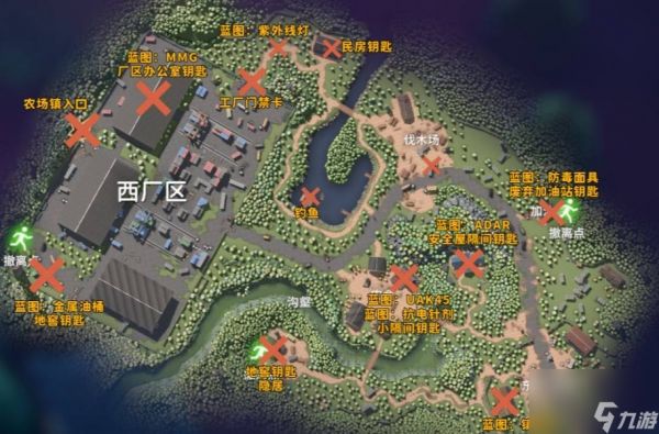 逃离鸭科夫仓库区掉落物一览