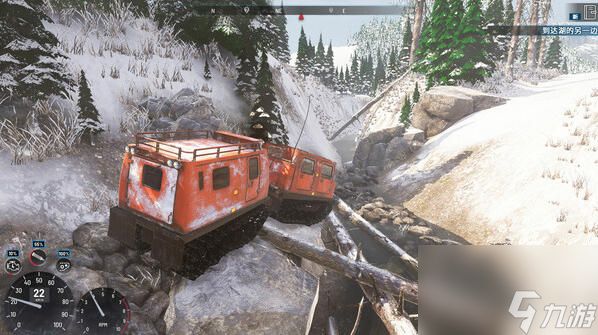 雪地车生存驾驶模拟《冰雪之地》Steam页面上线