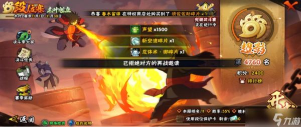 <a id='link_pop' class='keyword-tag' href='https://www.9game.cn/hyrz/'>火影忍者手游</a>哪个级别段位好