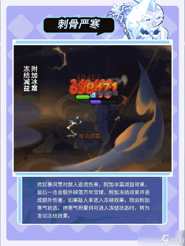 冲呀！饼干人：王国「这里的冰雪能冻结时间。」 冰霜女王饼干 果酱宝石即将解锁