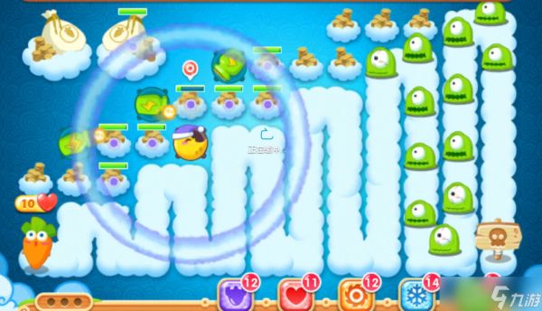 保卫萝卜2经典58关怎么过