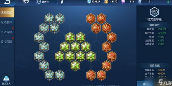 王者荣耀吸血夏洛特的出装和铭文是什么