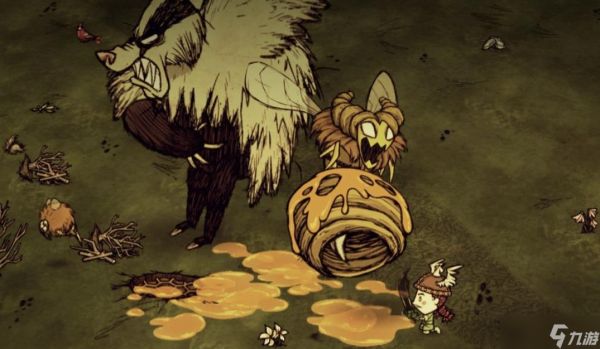 饥荒怎么用熊打蜂王