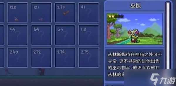 泰拉瑞亚巫医效果