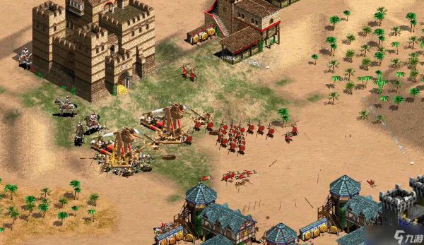 帝国时代2攻城武器怎么打