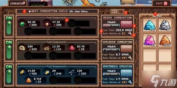《IdleOn》精炼炉系统介绍 精炼炉系统操作面板详解
