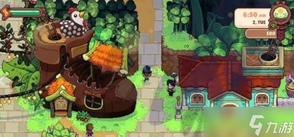 治愈系微观世界农场模拟游戏《四叶草农场》将登Steam!