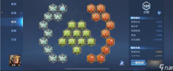 王者荣耀亚瑟出装和铭文怎么搭配