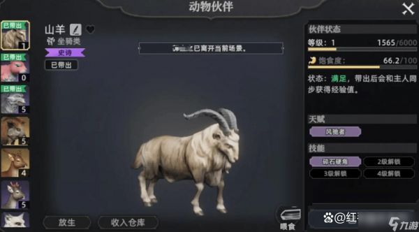 荒原曙光五大实用宠物推荐