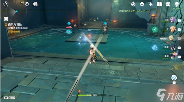 原神南风与冒险秘境通关攻略