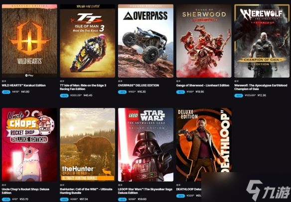 Epic开启黑五促销活动:游戏低至2折 返利提升至20%!