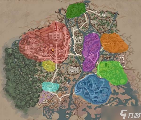 《困兽之国》地图分析说明一览