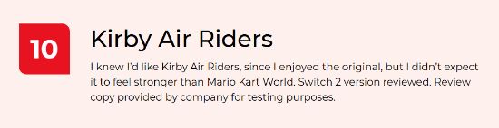 外媒给《星之卡比天空骑士》打满分!超越马车世界