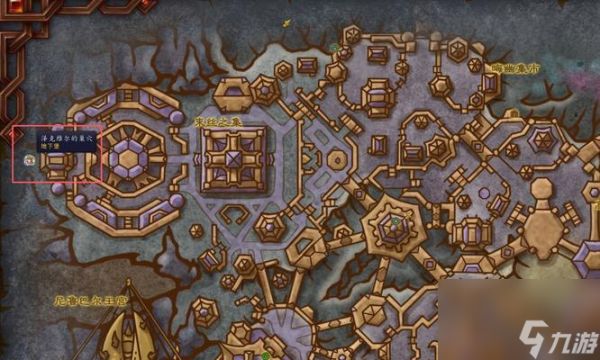 魔兽水晶蛛洞入口位置在哪里？