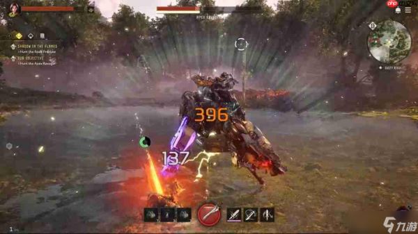 《地平线：钢铁边境》新实机演示 画面和玩法很棒