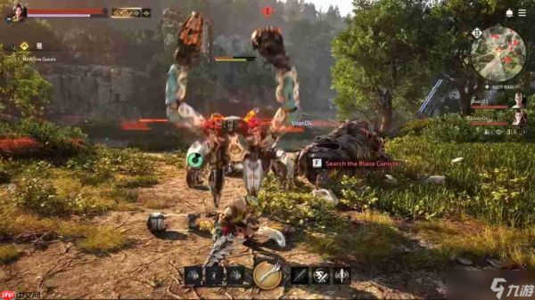 《地平线：钢铁边境》新实机演示 画面和玩法很棒