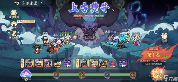 山海幻境上古夔牛阵容推荐攻略