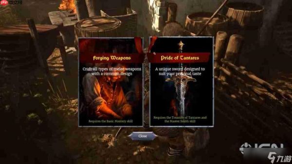 《灰雨钢锋》武器锻造实机演示 自己打造利器杀敌