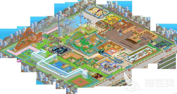 游乐园梦物语布局图 完美布局图细节展示