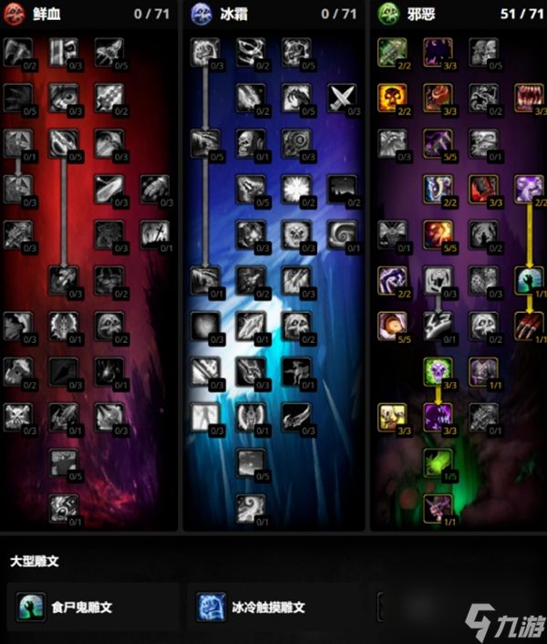 魔兽世界时光服DK练级天赋怎么选择-DK练级天赋选择推荐