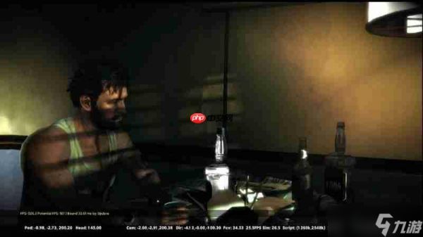 《马克思佩恩3》早期版本曝光 UI设计曾多次调整！