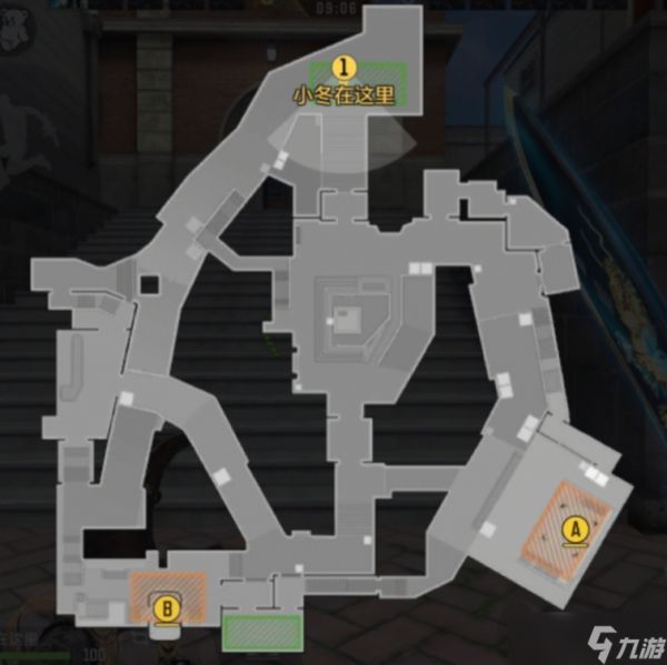 穿越火线枪战王者新鹰眼：B包点攻防思路全解读，爆破必看！