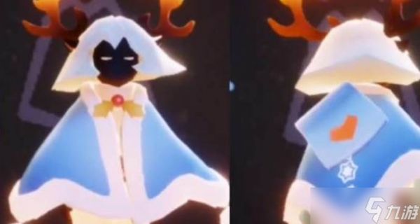 光遇平菇头搭配斗篷