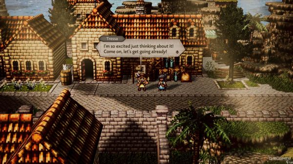 《歧路旅人0》中蔚蓝焰石的获取位置指南