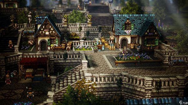 《歧路旅人0》中蔚蓝焰石的获取位置指南