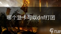 哪个显卡可以dnf打团
