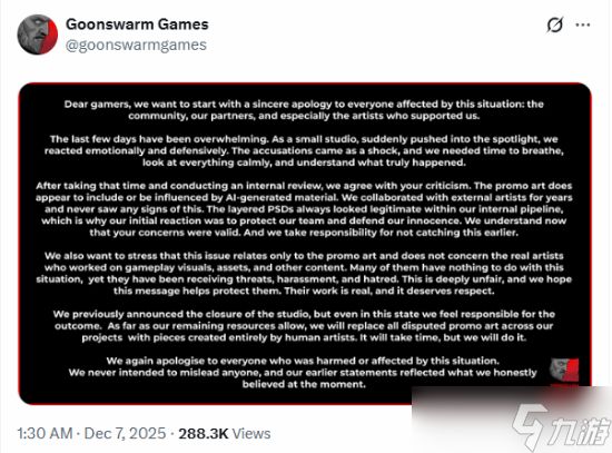 Steam新游上线一日遭斩杀!背后AI争议引爆玩家怒火