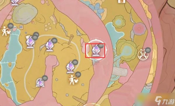《无限暖暖》世界巡游伊赞之土15在哪里-世界巡游伊赞之土15赏矛台位置图解