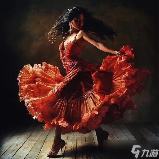 《怪物猎人：荒野》刺花蜘蛛原画 哥特风裙底藏花海