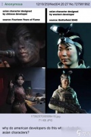 国产游戏角色美出圈，对比战地2042引海外审美热议