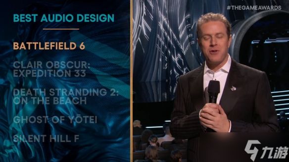 TGA25:《战地风云6》获得年度最佳音效设计!