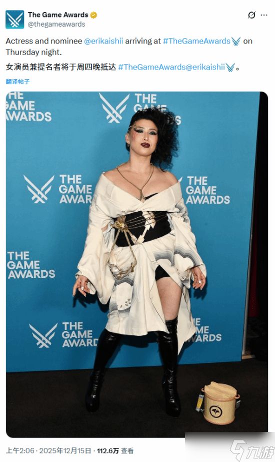 Erika Ishii红毯持限定爆米花桶亮相引爆网络热议