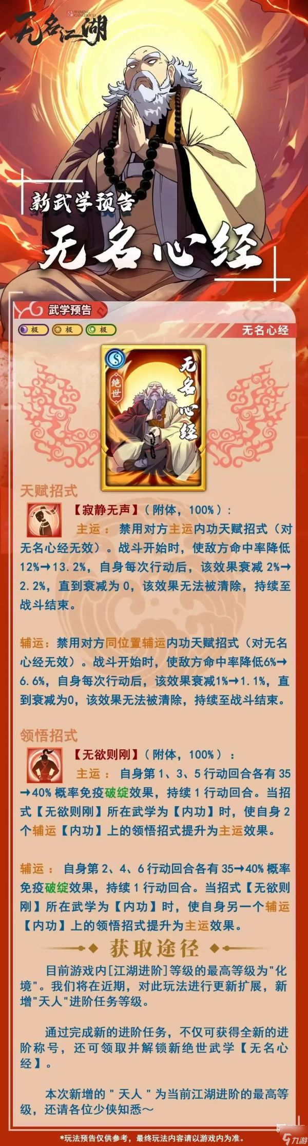 无名江湖新版流派强度排名一览