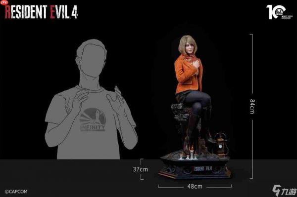 栩栩如生！《生化危机4》艾什莉1:2比例雕像开启预购