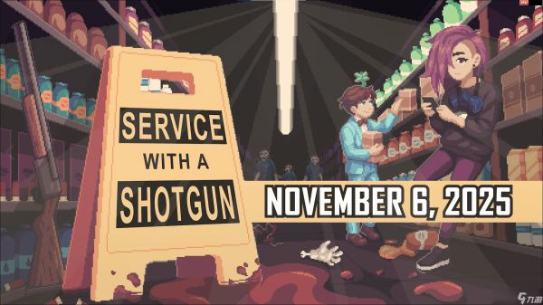 打工仔极限!《Service with a Shotgun》末日下的极限单人夜班 接客诉还要力抗僵尸