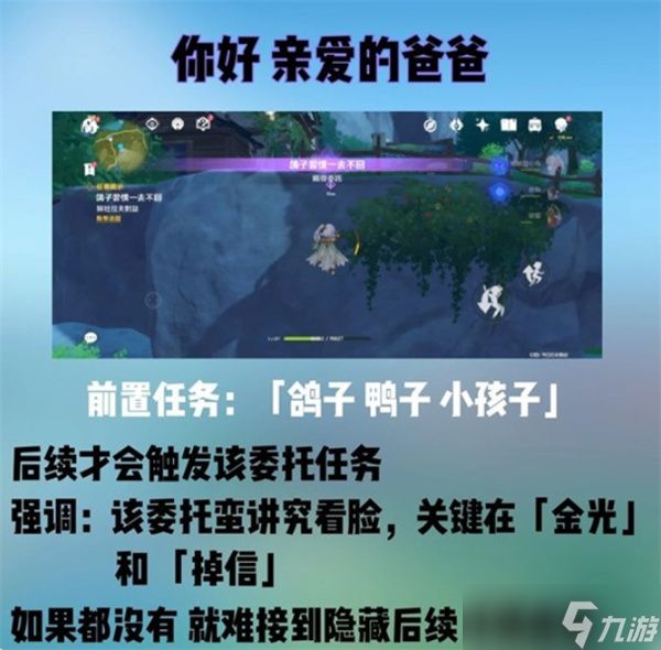 原神隐藏成就您好亲爱的爸爸获取条件一览